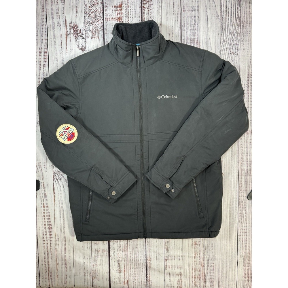 Columbia Sportswear Mens Black‎ Lightweight Full Zip Jacket Size L